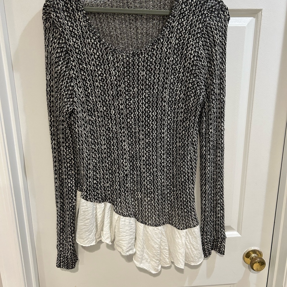 Anthropologie Clu + Willoughby Women Top Shirt Size M Preowned
